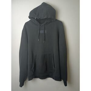 Puma Black Pullover Hoodie Men's XL Hood Pockets Pull Over Winter Warm